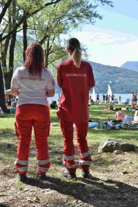 L'estate della Croce Rossa Luino al servizio dei cittadini e dei turisti sul territorio