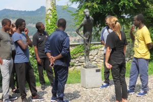I ragazzi migranti alla scoperta del territorio, le visite al Museo Bodini