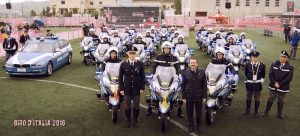 Luino: dopo 41 anni, il Comandante della Polizia Stradale Carlomagno va in pensione