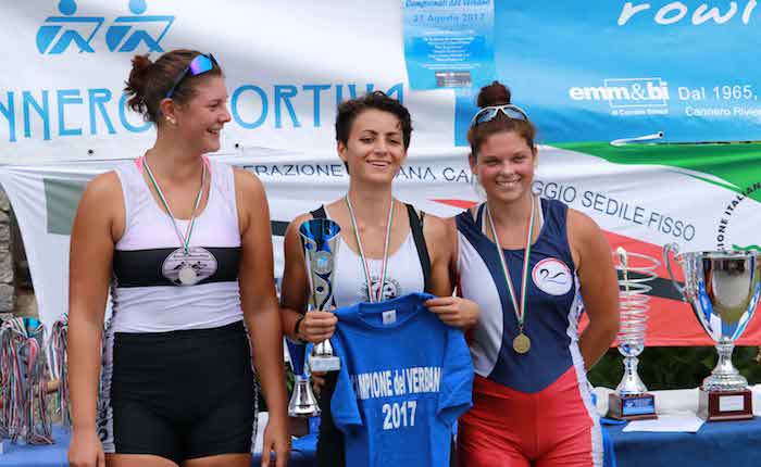 Tre titoli dai Campionati del Verbano per la Canottieri Germignaga