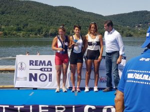 Canottieri Germignaga, cinque medaglie dalla nazionale di Corgeno