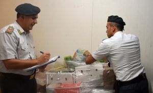 Guardia di Finanza, sequestrati in dogana oltre 360kg di carne ed alimenti