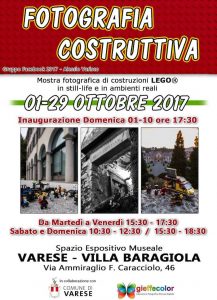 Da domenica Varese ospita una mostra fotografica di costruzioni "Lego"