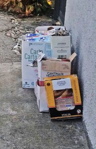 Montegrino, le critiche di un cittadino: "Ennesima beffa, non raccolgono la carta da settimane”