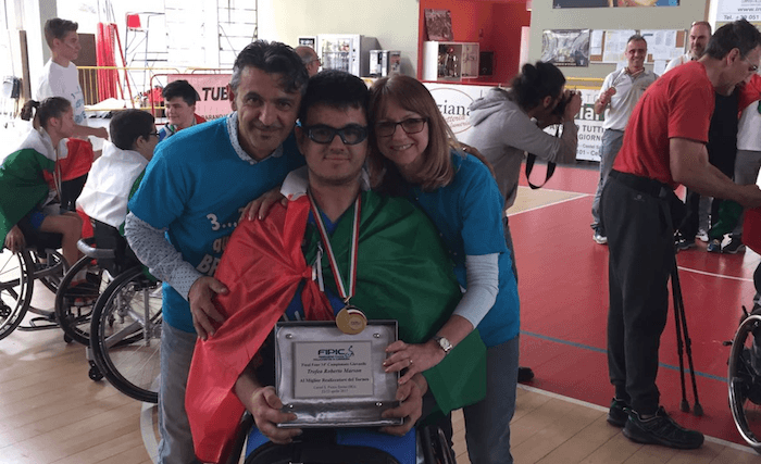 Basket in carrozzina: il luinese Mattia Castorino torna alla HSVarese da campione d’Italia