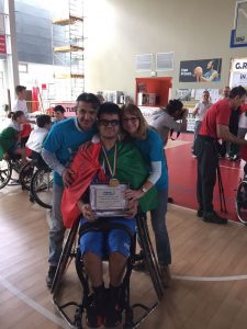 Basket in carrozzina: il luinese Mattia Castorino torna alla HSVarese da campione d’Italia