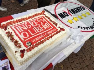Una bella festa ieri a Luino: confronto tra grillini, realtà locali, associazioni e cittadini