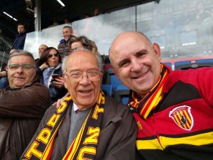 Ad 85 anni da Germignaga a Benevento ogni partita: Gennaro e il suo amore per il calcio