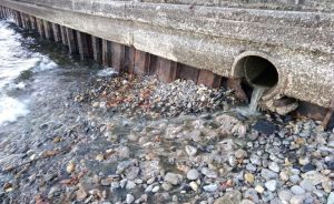 Luino, ancora uno sversamento di acque sporche sulle rive del Porto Nuovo