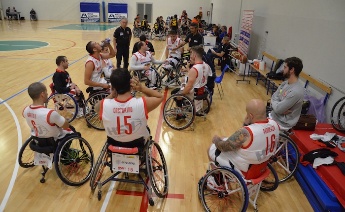 Basket in carrozzina: Giulianova è troppo forte, la Cimberio si arrende subito (36-77)