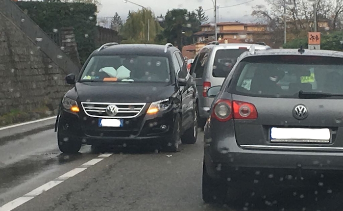 Incidente tra due auto a Germignaga