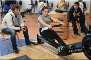 La Canottieri Germignaga protagonista ai Campionati Regionali Indoor Rowing
