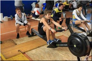 La Canottieri Germignaga protagonista ai Campionati Regionali Indoor Rowing