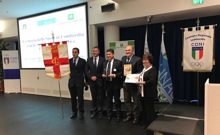 Coni, Regione Lombardia e Unasci premiano l’ultracentenaria Canottieri Luino