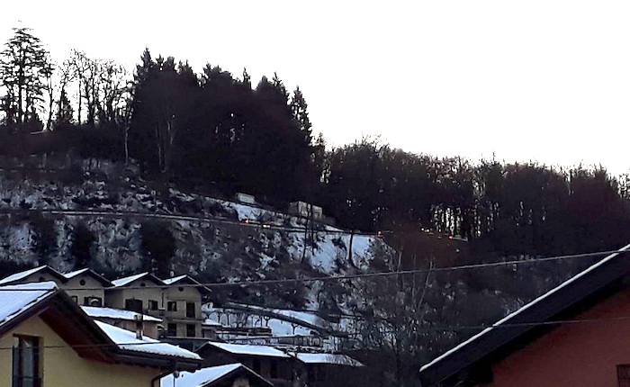 Strade ghiacciate, grandi rallentamenti sulla Grantola-Cunardo