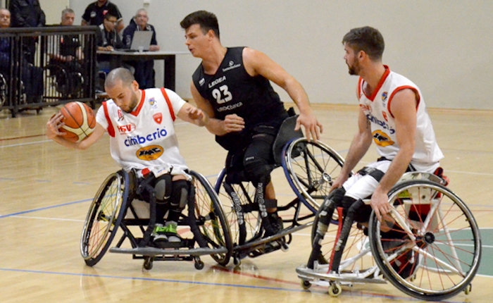 Vittoria e sofferenza per la Cimberio Handicap Sport Varese a Bergamo, due punti fondamentali