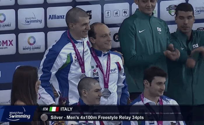 Messico, Mondiali Paralimpici di Nuoto: subito due argenti per Morlacchi