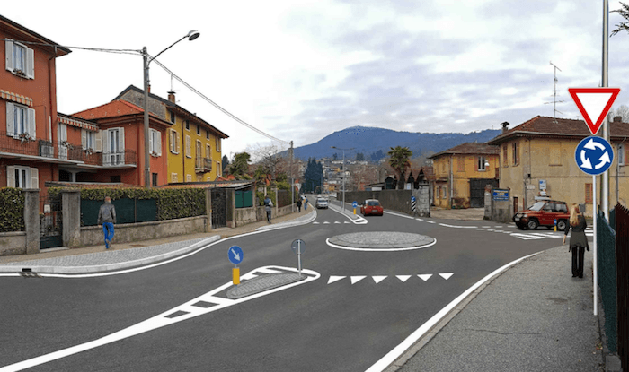Luino, tante le ipotesi al vaglio per rivoluzionare la viabilità e ridurre la velocità in via Asmara