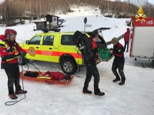 Veddasca: donna cade sulla neve sul Covreto, interviene l'elisoccorso