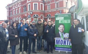 "Più sicurezza per la nostra gente", il tour di Monti parte dalla stazione di Varese