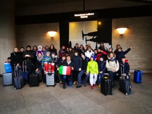 I piccoli del MiniBasket Luino alla scoperta di Copenaghen: 2° posto alla Amager Mini Cup