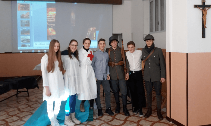 La Grande Guerra in scena all’Educandato di Roggiano