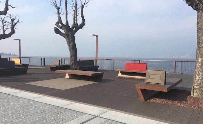 Luino, piazza Libertà si rifà il look. Al via lavori anche tra Hotel Ancora e Caffè Clerici