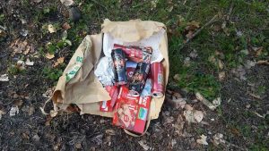 Rifiuti abbandonati a Rancio Valcuvia, anche una televisione ed un decoder