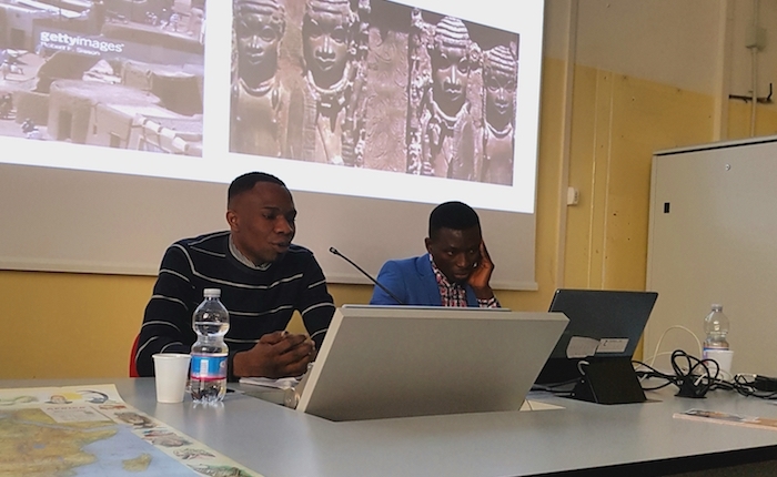 Quattro rifugiati salgono in cattedra raccontando l'Africa e le loro esperienze
