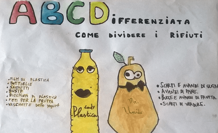 Luino, i bambini danno l'esempio per la raccolta differenziata
