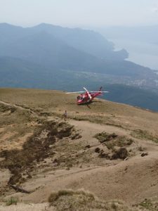 Incidente sul Monte Lema, interviene l'elisoccorso