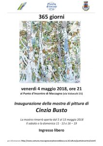Maccagno, domani al Punto d'Incontro protagoniste Cinzia Busto e Antonella Incerti