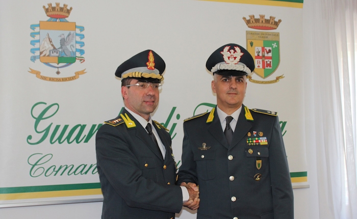 Guardia di Finanza, cambio al vertice a Varese: il Generale di Brigata Marco Lainate nuovo comandante