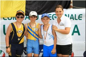 Canottieri Luino quattro volte sul podio a Monate