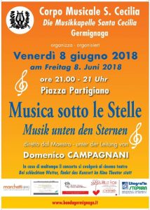 Domani "Musica sotto le Stelle" a Germignaga