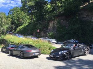 Da Luino parte il "Tour dei laghi", Porsche e turisti da Svizzera e Germania