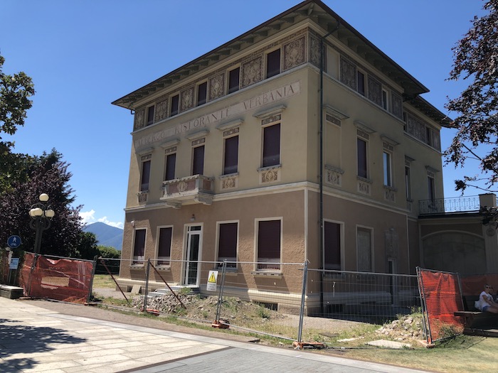 Luino, Palazzo Verbania: oggi al via i lavori per la scalinata a lago. Pellicini: 