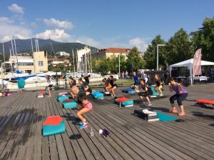 Luino, "Emotion on the lake": sabato in riva al lago una palestra a cielo aperto