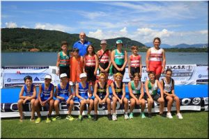Canottieri Germignaga, cinque medaglie dalla regata nazionale di Corgeno