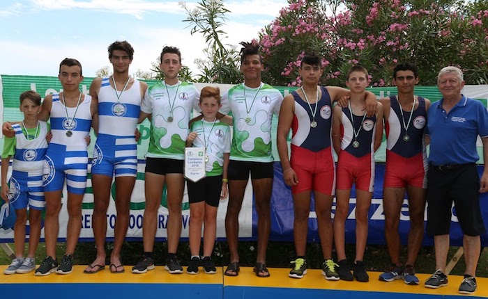 Canottieri Germignaga, quattro ottimi titoli dai Campionati Regionali FICSF
