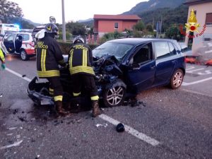 Incidente sulla statale a Mesenzana: quattro persone coinvolte, anche una 16enne ed un 27enne