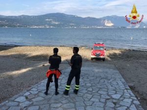 65enne scomparso da ieri a Laveno Mombello, si ricerca nelle acque del lago