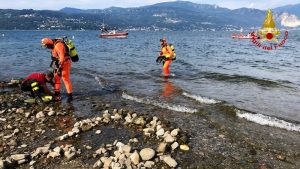 65enne scomparso da ieri a Laveno Mombello, si ricerca nelle acque del lago