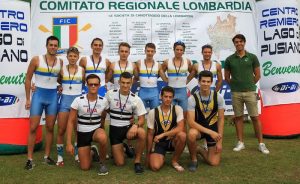 La Canottieri Luino sul podio alla Regionale di Eupilio