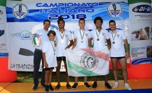 Canottieri Germignaga spettacolare: poker d'oro ai campionati italiani di Eupilio