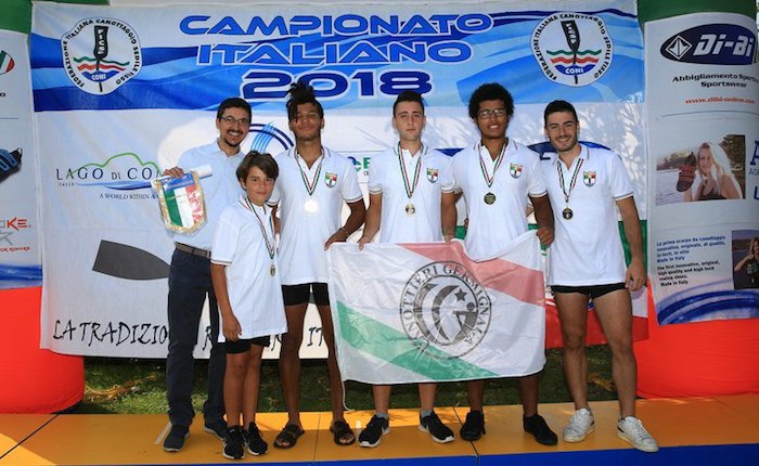 Canottieri Germignaga spettacolare: poker d'oro ai campionati italiani di Eupilio