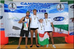 Canottieri Germignaga spettacolare: poker d'oro ai campionati italiani di Eupilio