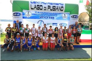 Canottieri Germignaga spettacolare: poker d'oro ai campionati italiani di Eupilio