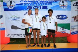 Canottieri Germignaga spettacolare: poker d'oro ai campionati italiani di Eupilio