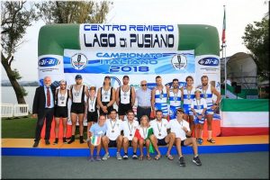 Canottieri Germignaga spettacolare: poker d'oro ai campionati italiani di Eupilio